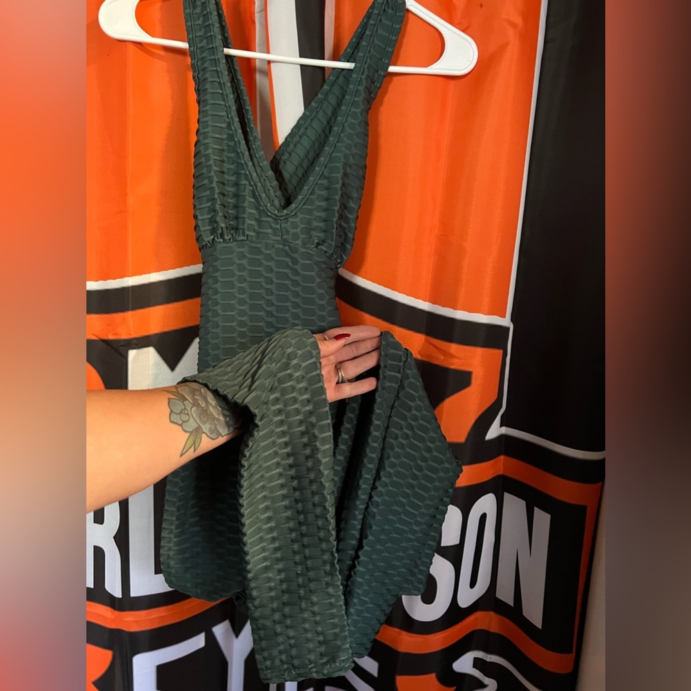 One piece pant body suit